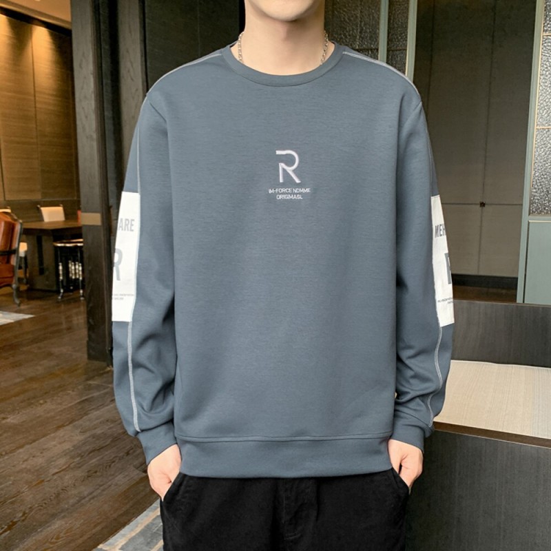 Sweatshirt For Men Casual 2023 New Streetwear Hip Hop Sweatshirt Long Sleeve Shirts Men Tops