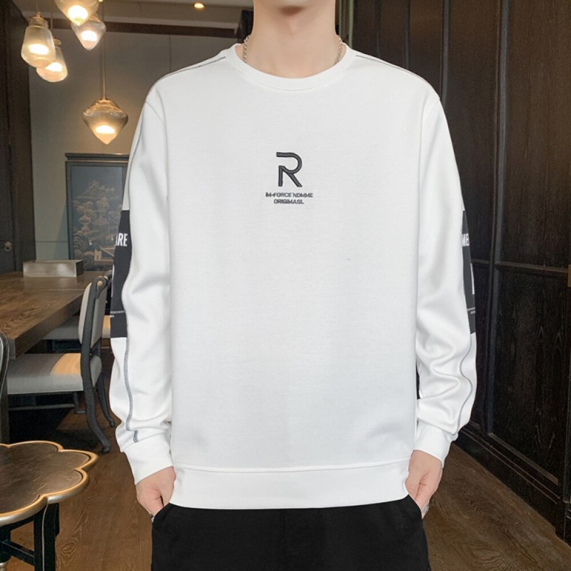 Sweatshirt For Men Casual 2023 New Streetwear Hip Hop Sweatshirt Long Sleeve Shirts Men Tops
