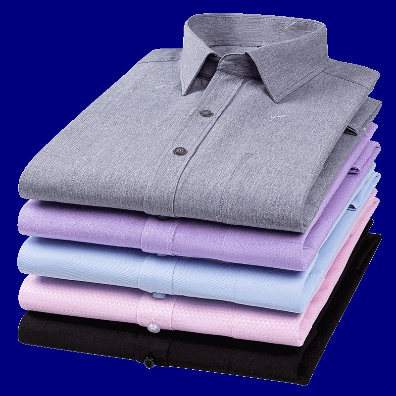 65%cotton Smart Casual shirts for men biack shirts prom dress slim fit formal office clothing designer clothes men camisa button