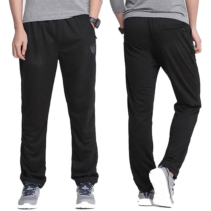 Men's Cotton Loose Casual Pants Men Hip Hop Harem Pants Sweatpants Elastic Loose Workout Joggers Pants Long Trousers