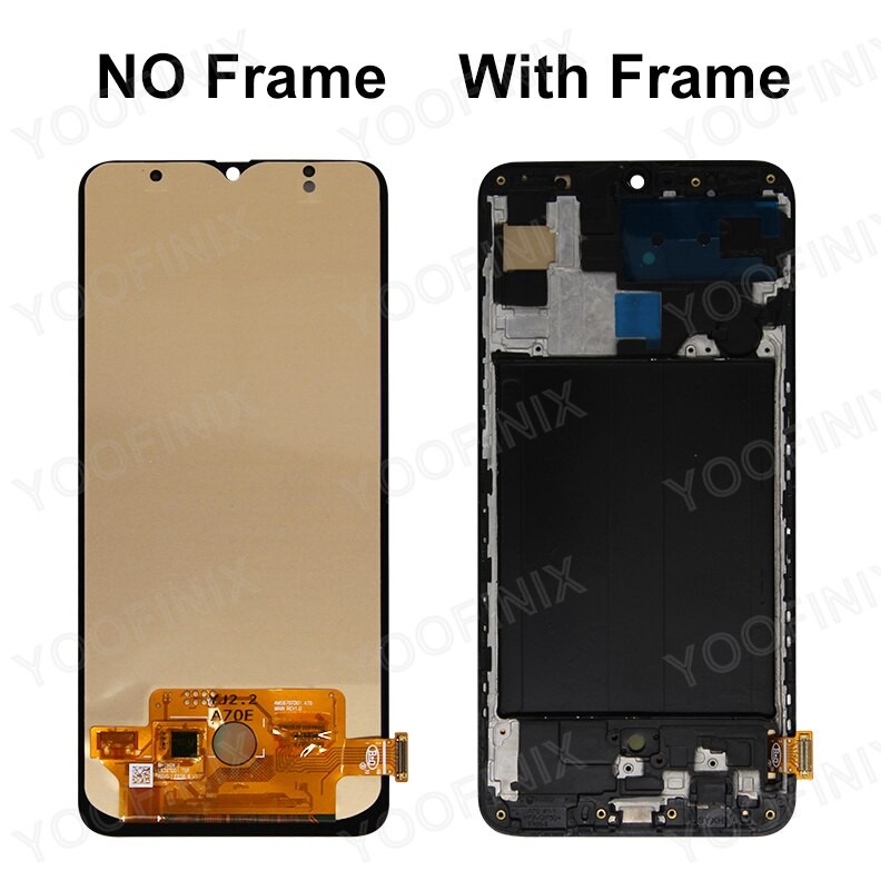NEW OLED For Samsung Galaxy A70 LCD Display A705F Touch Screen Digitizer For SM-A705FN/DS A705W A705 LCD Replacement Parts
