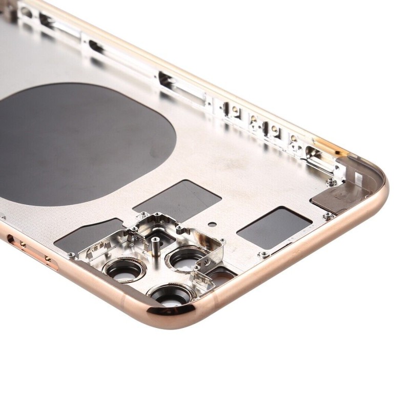 Full Assembly Back Housing For iPhone 11 Pro Max 11PRO battery back cover, mid case, SIM card tray, side key assembly,