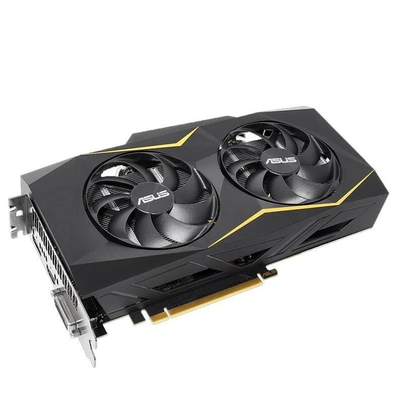 ASUS Used Graphics Card GeForce GTX 1660S 1660 SUPER 6G NVIDIA GAMING 12nm 14000 MHz GDDR6 192bit Support AMD Intel Desktop