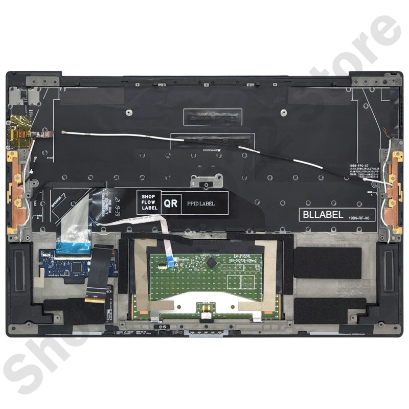 New Original For Dell XPS 9300 9310 Series laptop keyboard with Palmrest Upper touchpad Y75C4 GT8XM XPS 9300 9310 13 Inch