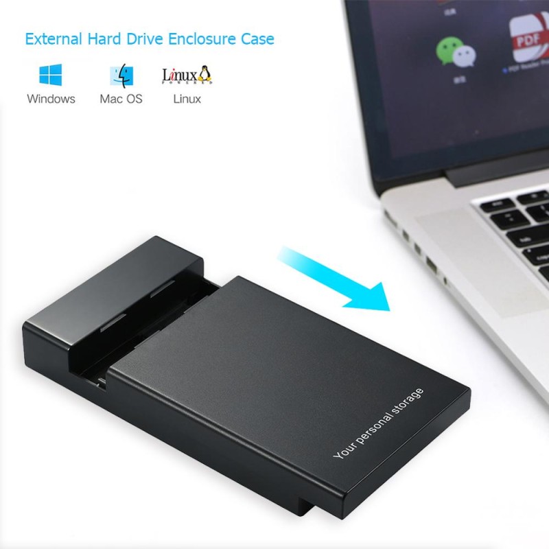 3.5inch HDD Case USB 3.0 to SATA III hd 3.5 case External Hard Drive Enclosure USB Hard Disk Box for 10TB 2.5 hdd case 3.5
