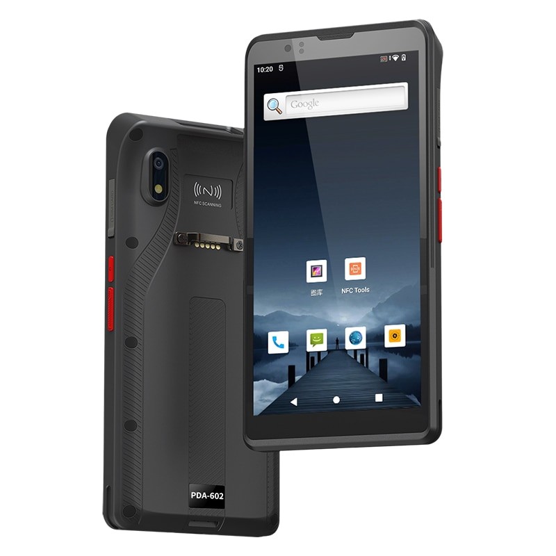 Handheld Terminal PDA Android 12 OS Big Touch Screen 4G Network Wifi Blue Tooth NFC Reader 2D Barcode Scanner PDA