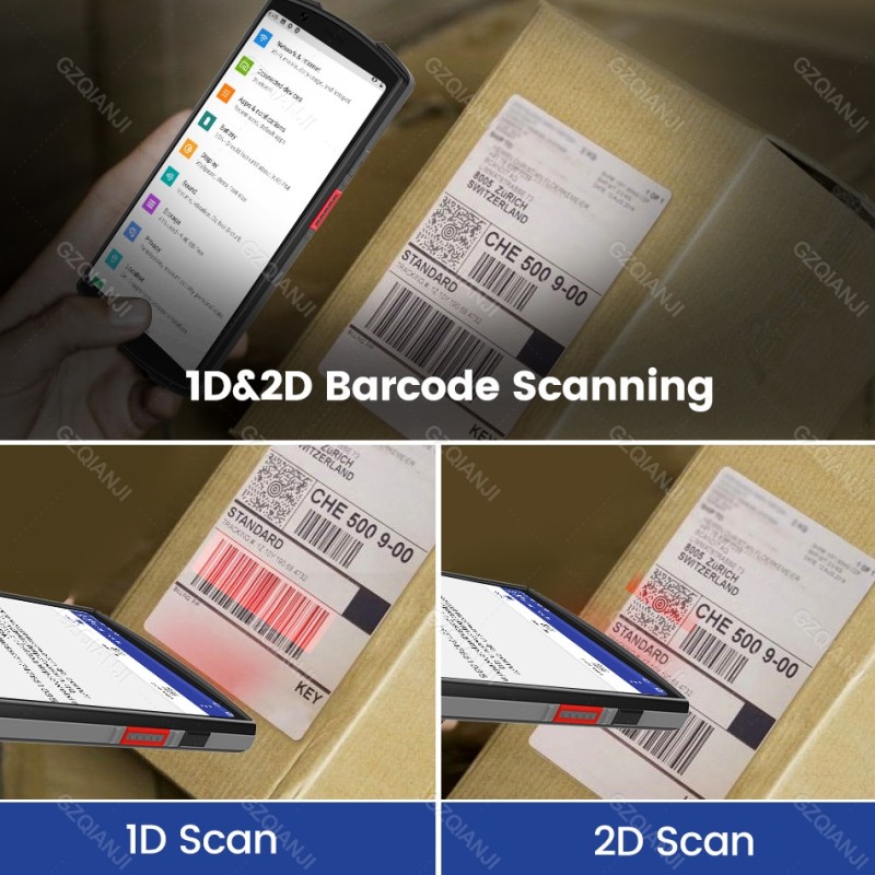 Android POS PDA Terminal Handheld Device Honeywell 6603 2D Barcode Scanner Data Termina Reader NFC Cradle Charge Wifi Bluetooth