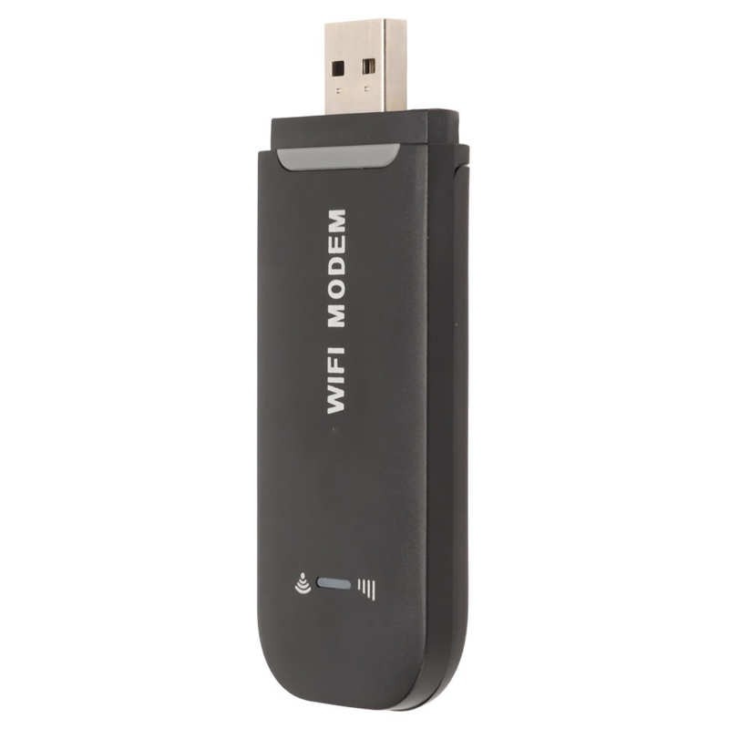 4G WiFi Router Black Up to 10 Users Stable Easy Connection USB Plug and Play 4G LTE Router for Hotspot SIM Card Phone PC new