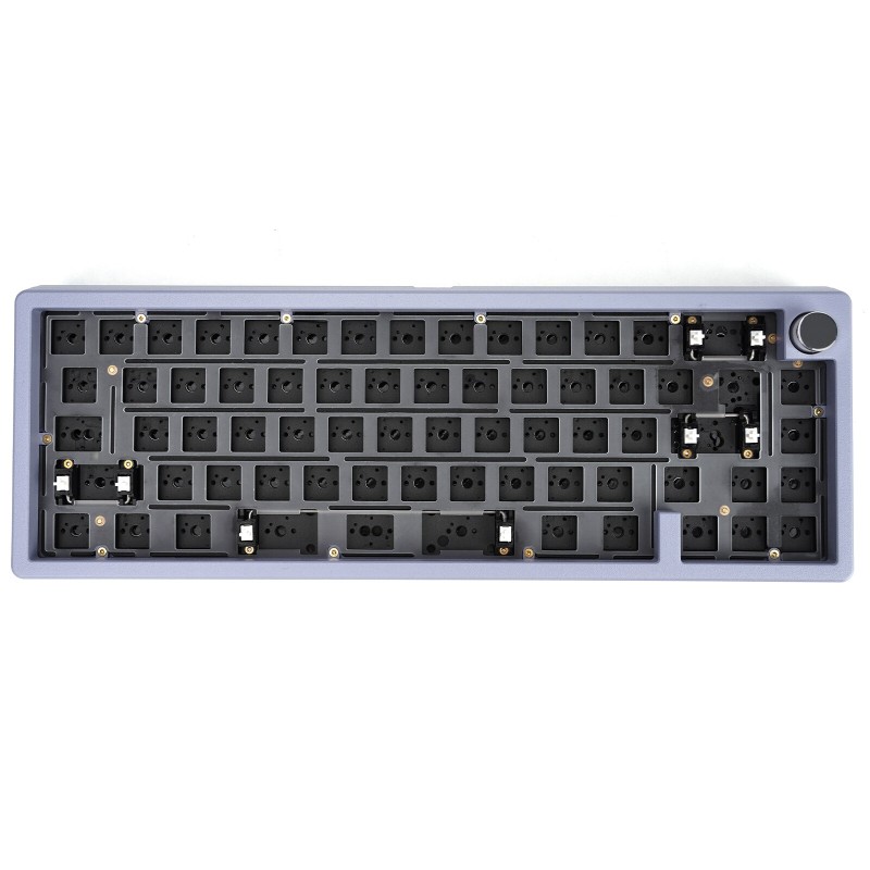 Zoom65 EE Custom Mechanical Keyboard Kit Full CNC Aluminium Case 65 Keys Compact Layout Keyboard