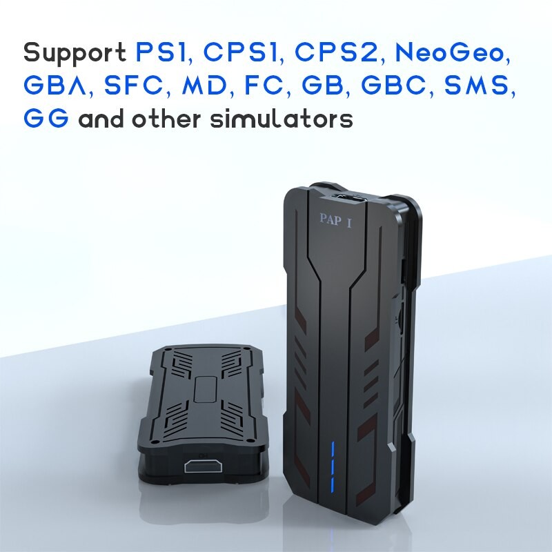 Anbernic PAP I PAP1 4K HD 64G Game Stick Video Game Console Wireless GamePad 60Hz Support PS1 PSP GBA GBC FC GB CPS1 5000 Games