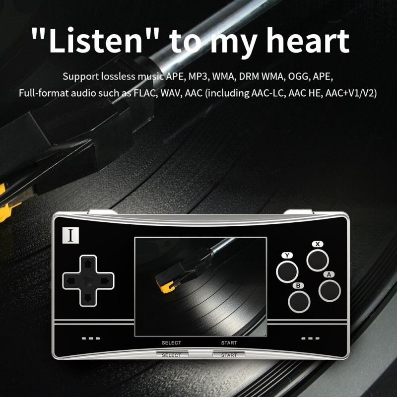 Anbernic RG300X 3.0'' IPS Retro Video Game Console Support PS1 GBA GBC 5000+ Games Opendingux System Music Handheld Game Players