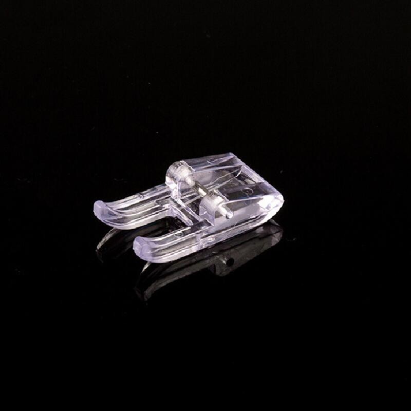 1Pcs Transparent Patch Embroidered Presser Foot #9909 Satin Woven Presser Foot For Multi-function Sewing Machine Accessories