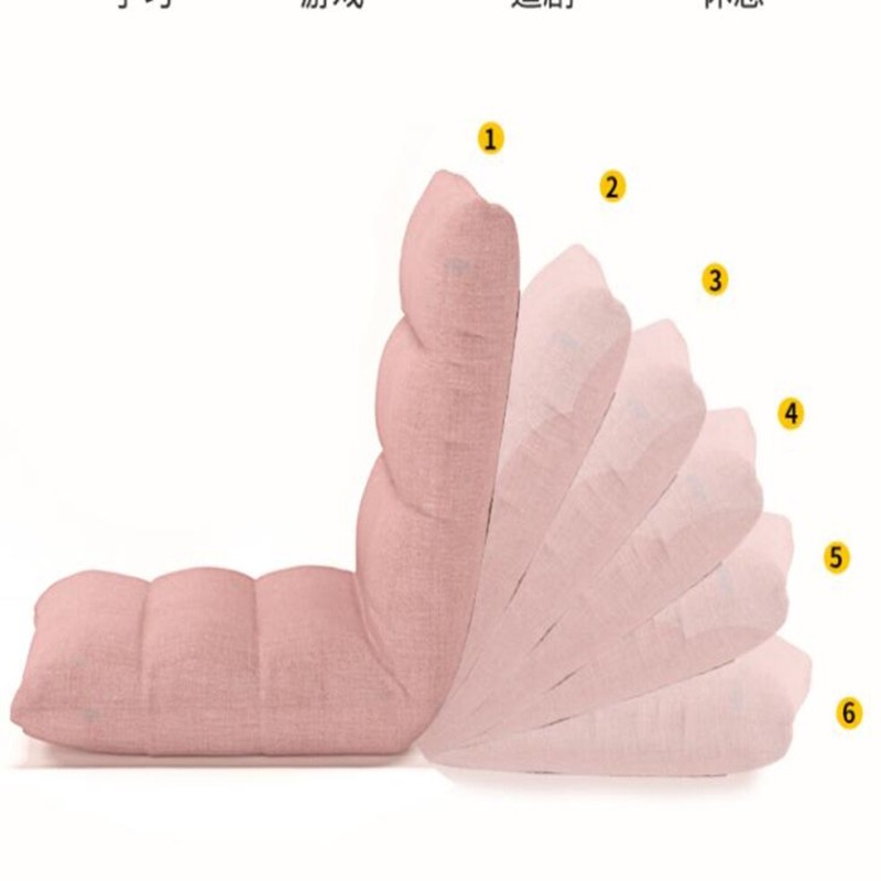 Lazy Sofa Floor Chair Folding Computer Chair Japanese Style Armchair Leisure Lounge Chair Single Bed Small Sofa Fabric Sofa