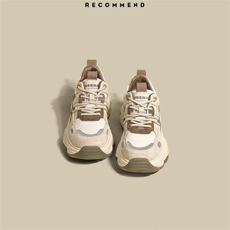 Old daddy shoes 2023 spring and autumn new casual breathable hundred with women's shoes retro sports Argan shoes