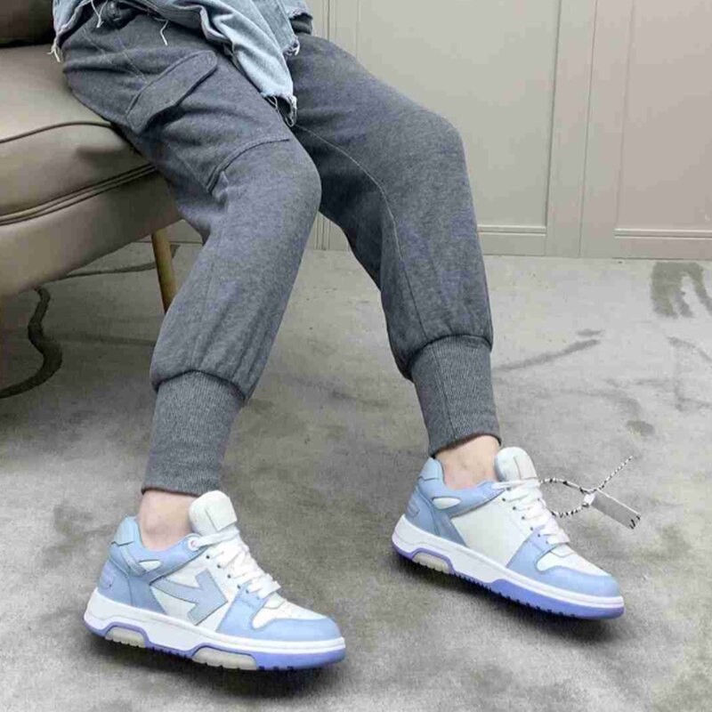 New Casual Men's Leather Shoes High Quality Comfortable Mixed Colors Lace Up Off Shoes Small White Soft Office Shoes For Women