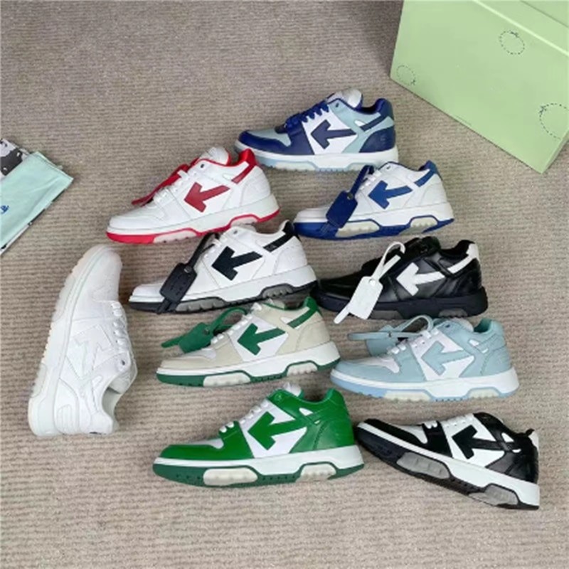 New Casual Men's Leather Shoes High Quality Comfortable Mixed Colors Lace Up Off Shoes Small White Soft Office Shoes For Women