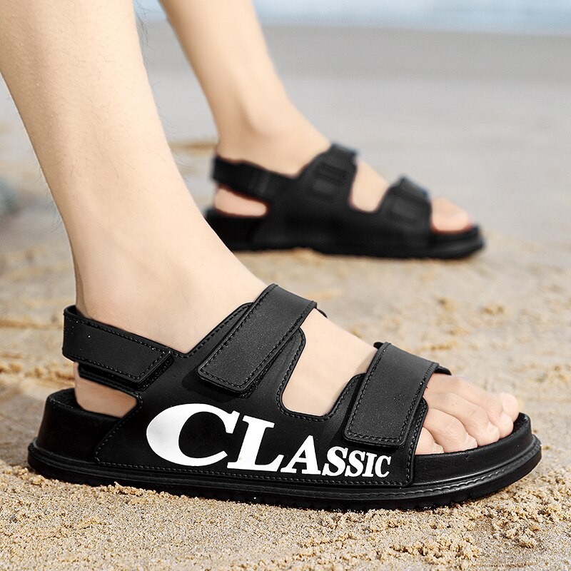 Men Shoes Casual Sandals Beach Sandals Thick Sole Sandals Men 2022 Summer New Sandals Fashion Soft Water Sandals Lightweight