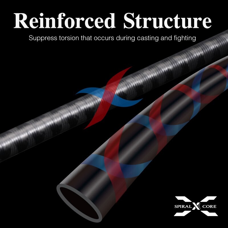 TSURINOYA M ML FUJI Guide Spinning Casting Fishing Rod 1.98m - 2.44m Fast Action PTEROSAURIA Versatile Bass Pike Saltwater Rod