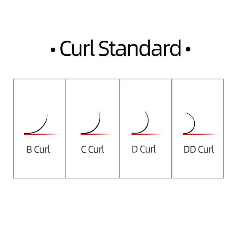 NAGARAKU 16Rows Classic Individual Eyelash Extension Lashes Matte Black Professional Soft Natural