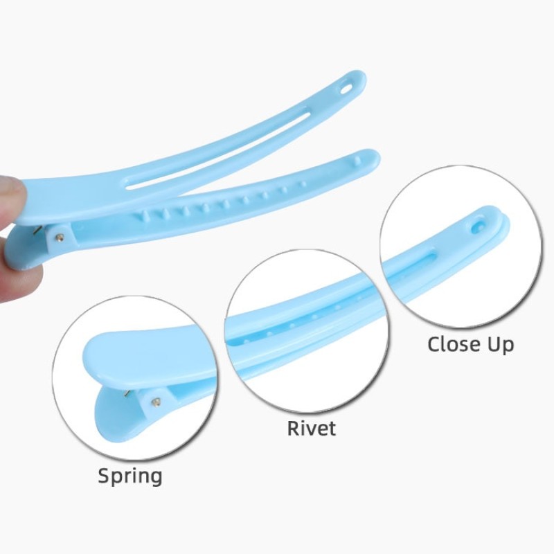 9.5cm 12 PCS Set Women Girl Candy Color Hair Clips