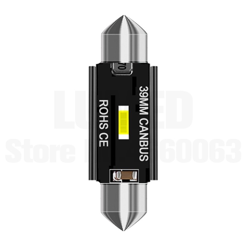 1pack C5W LED CSP 1860 Signal Lamp Canbus Bulb 31mm 36mm 39mm 41mm Festoon Light C10W LED Auto Interior Reading Dome Light