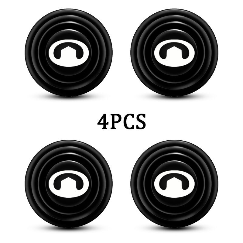 4pcs Car Door Anti-collision Silicone Anti-shock Buffer Gasket for Subaru STI BRZ Impreza Forester Legacy Outback Levorg Tribeca