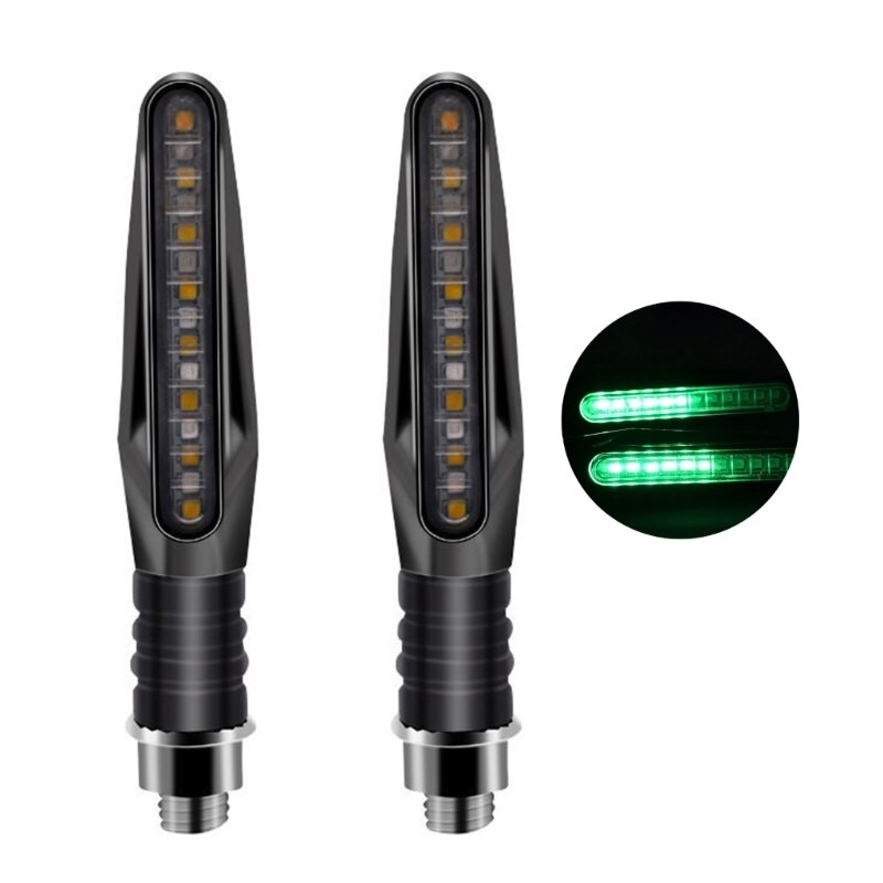 LED Side Marker Lamp Dynamic Flowing Sequential Blinker Flasher Turn Signal Lamp N0HF