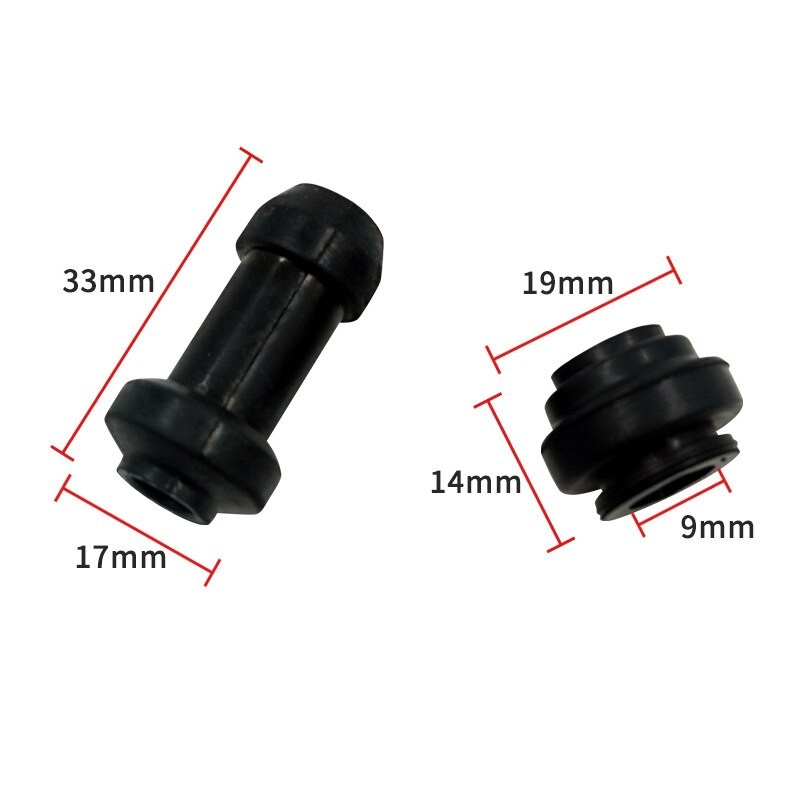 4/10/20pcs/set Motorcycle Scooter Brake Upper and Lower Pump Caliper Shock Absorber Sleeve Dust