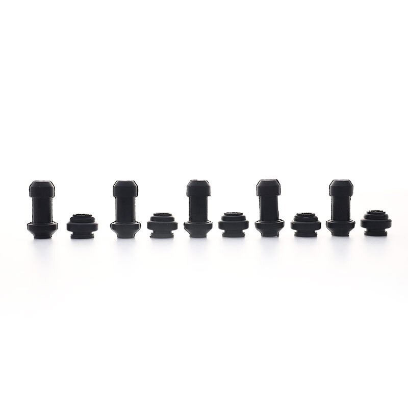 4/10/20pcs/set Motorcycle Scooter Brake Upper and Lower Pump Caliper Shock Absorber Sleeve Dust