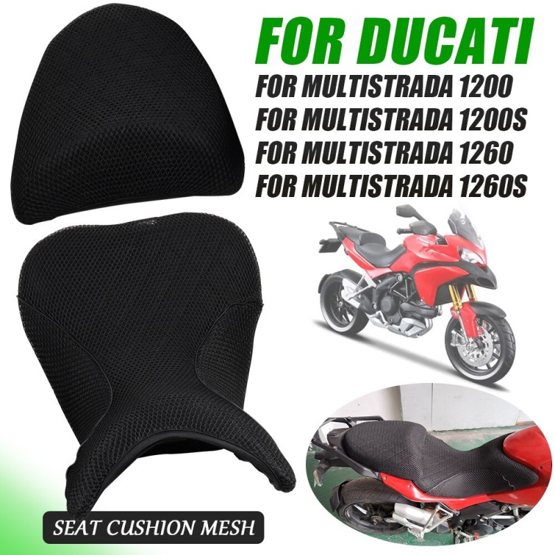 For DUCATI Multistrada 1200S 1200 S MTS 1260 1260S Motorcycle Accessories Seat Cushion Cover Sunscreen Thermal Protection Guard