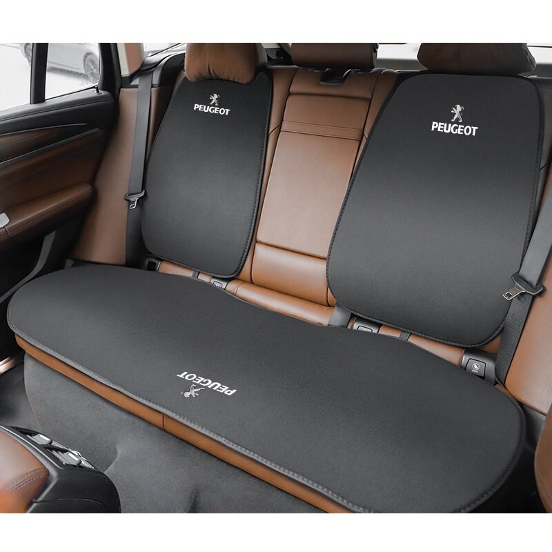 Flax Car Seat Cover Backrest Pad Cushion Mat For Peugeot 206 307 308 3008 207 208 407 508 2008 5008 107 106 205 4008 301 607 108