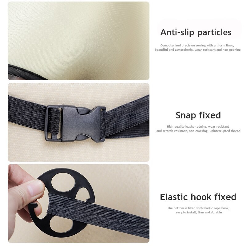 Flax Car Seat Cover Backrest Pad Cushion Mat For Peugeot 206 307 308 3008 207 208 407 508 2008 5008 107 106 205 4008 301 607 108