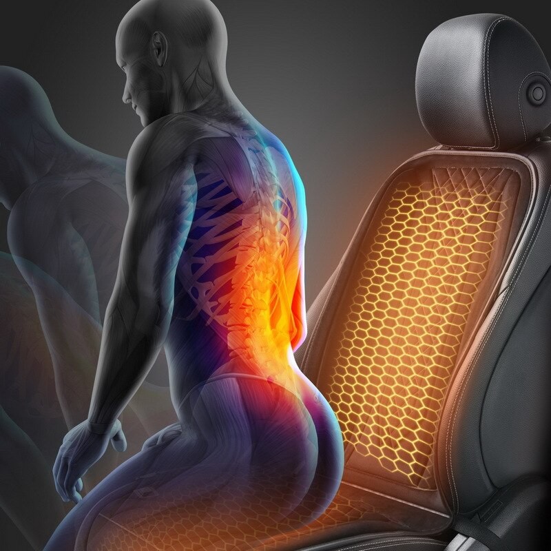 12V24V Universal Heated Car Seat Cushion Winter Plush Warm Seat Cover Fast Heater Electric Heated Pad Car Protector Accessories