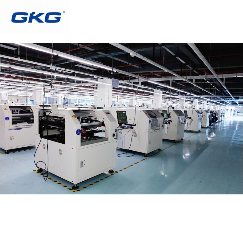 GKG GSE High Speed Full-automatic PCBA SMT Solder Paste Printer With DEK/GKG/DSP