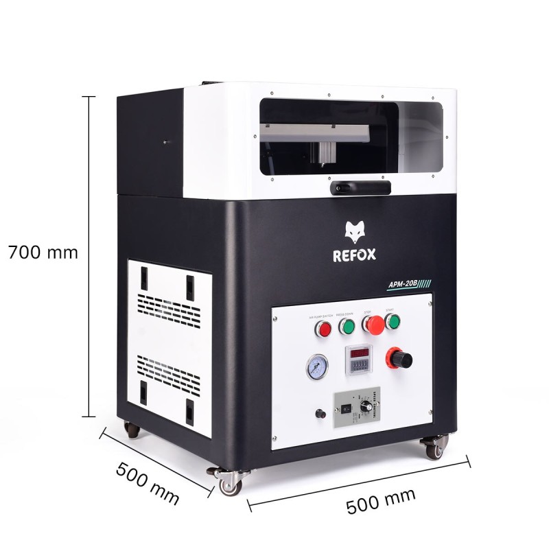 REFOX APM-20B APM-40B APM-80  Grinding and Polishing Machine For iPhone Mobile Phone Watch LCD Screen Scratch Removing Refurbish