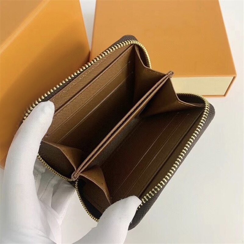 Classic Design High Quality Zippy Short Zippy Wallet Fashion Card Bag Large Capacity Wallet Refined Practical Zero Wallet