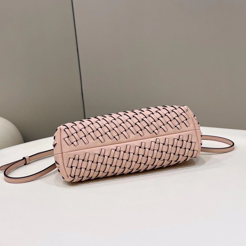 Women's bag Women's fashion woven handbag Asymmetric shoulder bag