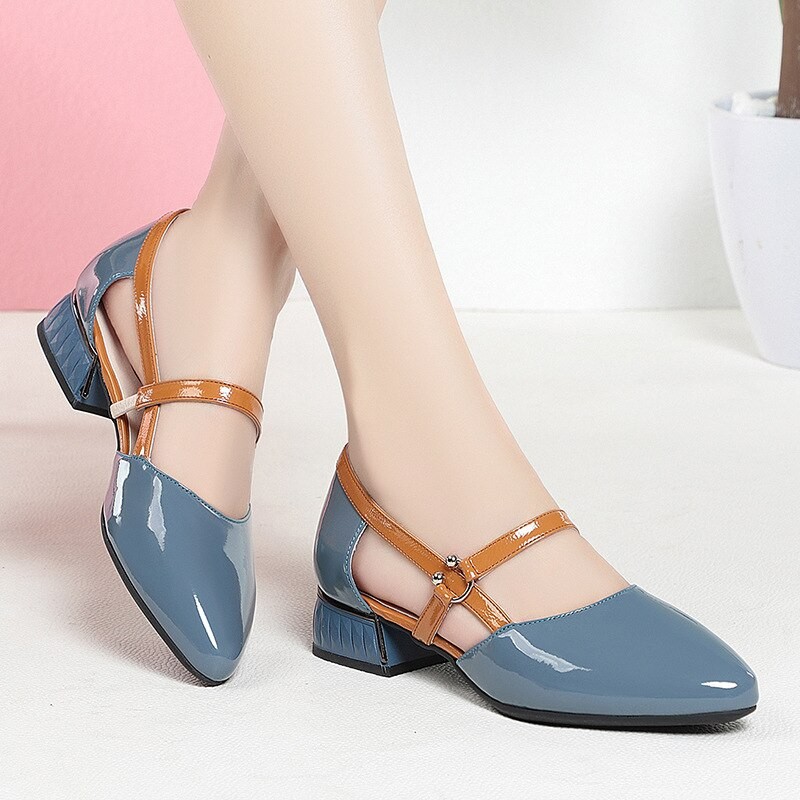 CICIYANG Women's Shoes Sandals Casual Shoes Lady 2022 Summer New Fashion Round Head Superfine Fiber Rubber Non-slip Breathable