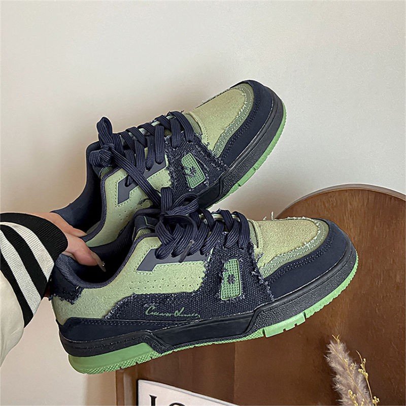 HOUZHOU Harajuku Y2k Platform Shoes Women Canvas Korean Fashion Lace Up Sneakers Female Sports Comfortable Shoe Casual Flats
