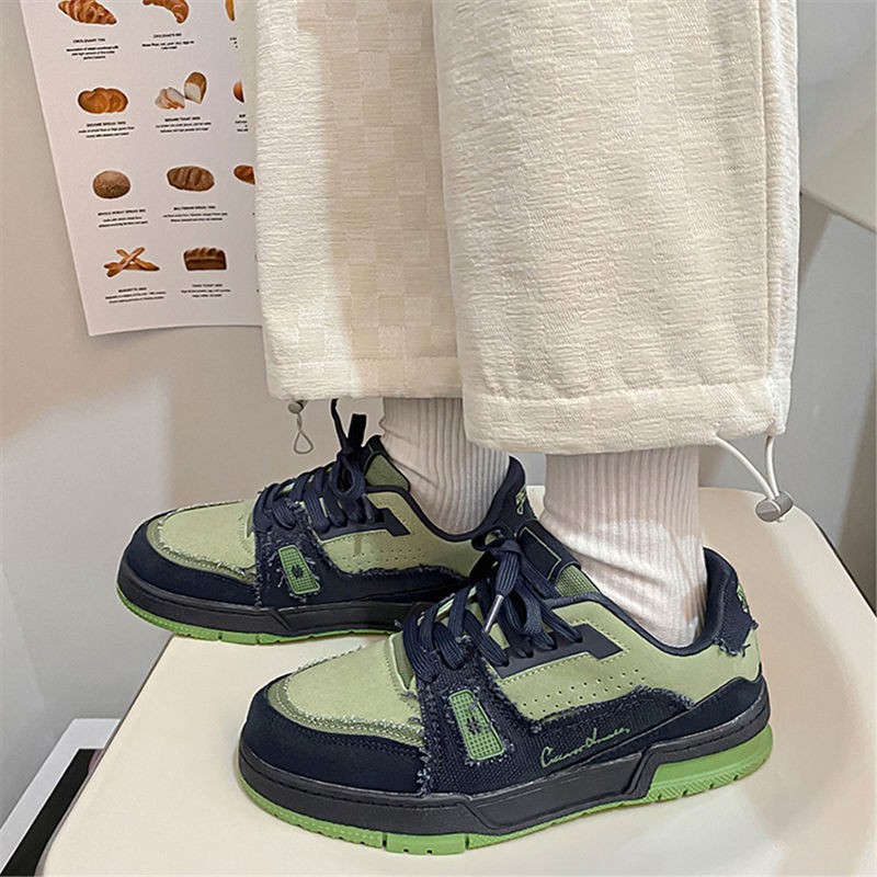 HOUZHOU Harajuku Y2k Platform Shoes Women Canvas Korean Fashion Lace Up Sneakers Female Sports Comfortable Shoe Casual Flats