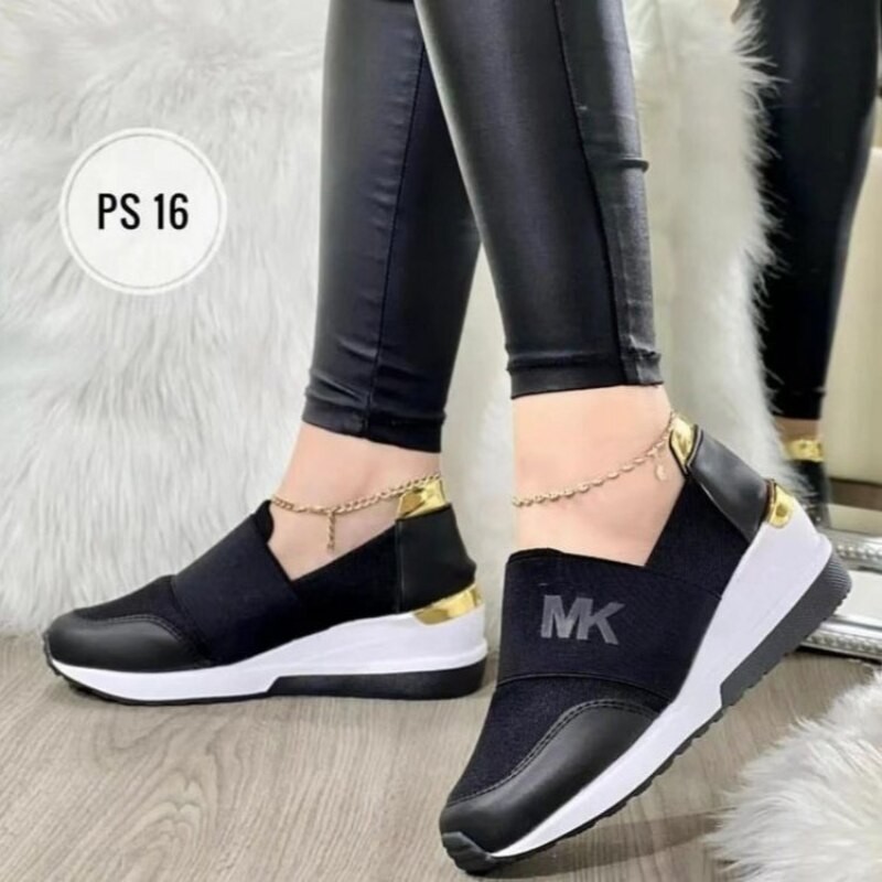 Women's Sports Casual Shoes 2023 New Autumn Large New Wedge Heel Casual Fashion Women's Shoes Women Sneakers Sneakers