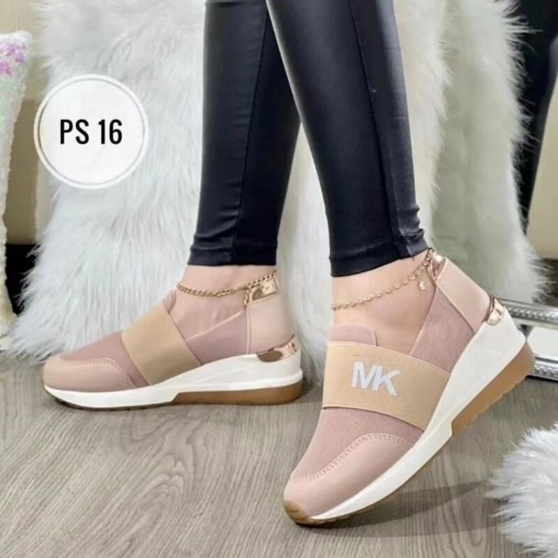Women's Sports Casual Shoes 2023 New Autumn Large New Wedge Heel Casual Fashion Women's Shoes Women Sneakers Sneakers