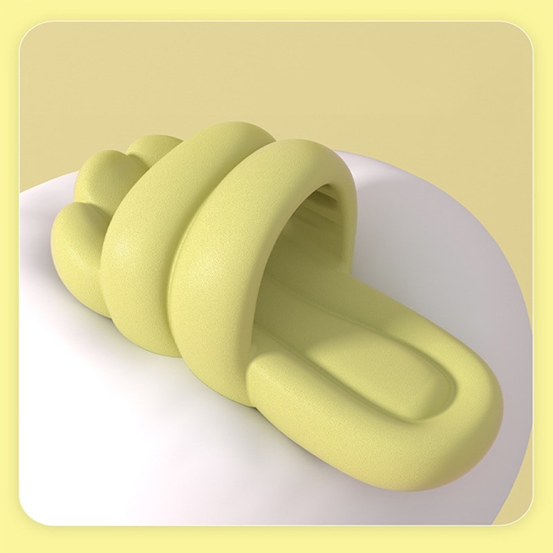 Design Soft Home Slipper Bathroom Non-slip Shoes Couple Indoor Casual Flips Cute Women House Fashion Flat Shoe Boyfriend Sandals