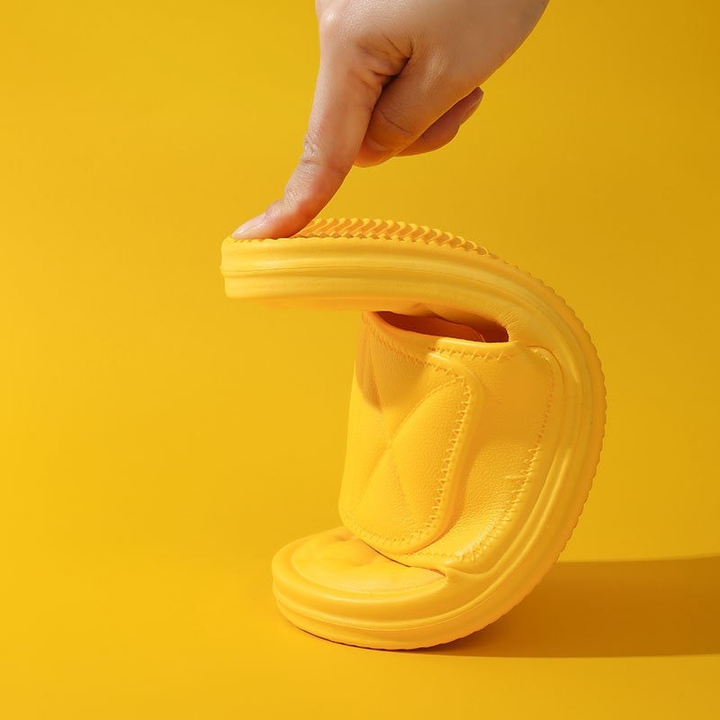 2023 New Home Slippers Shoes Women Indoor Bathroom Anti-slip Slides Unisex Leisure Summer Beach Eva Soft Sole Flip Flops Sandals