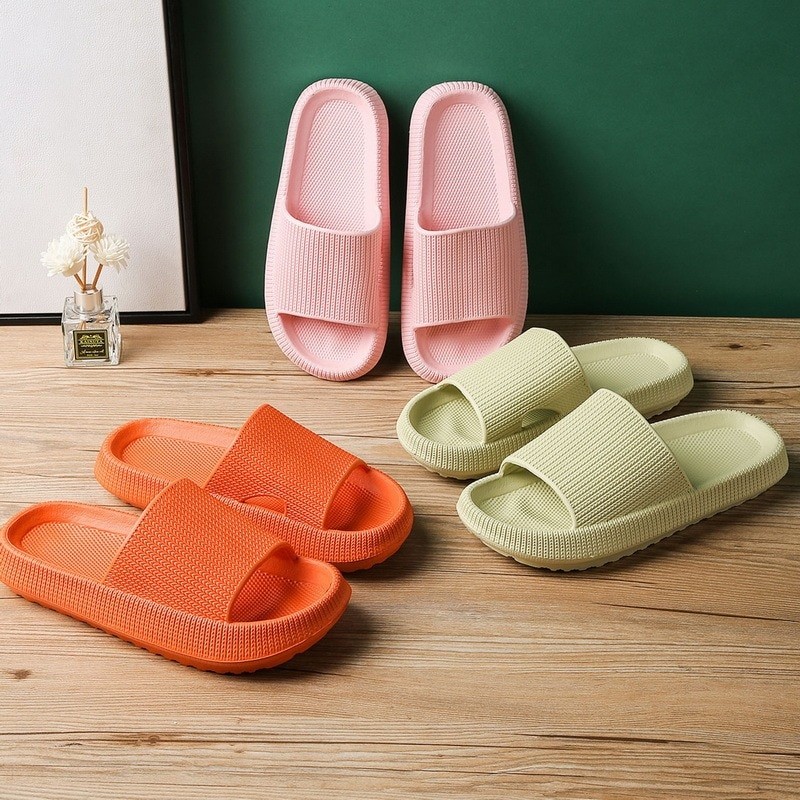 2023 Summer Non-Slip Flip Flops 3.5C0M Thick Platform Bathroom Home Slippers Women Fashion Soft Eva Indoor Slides Woman Sandals