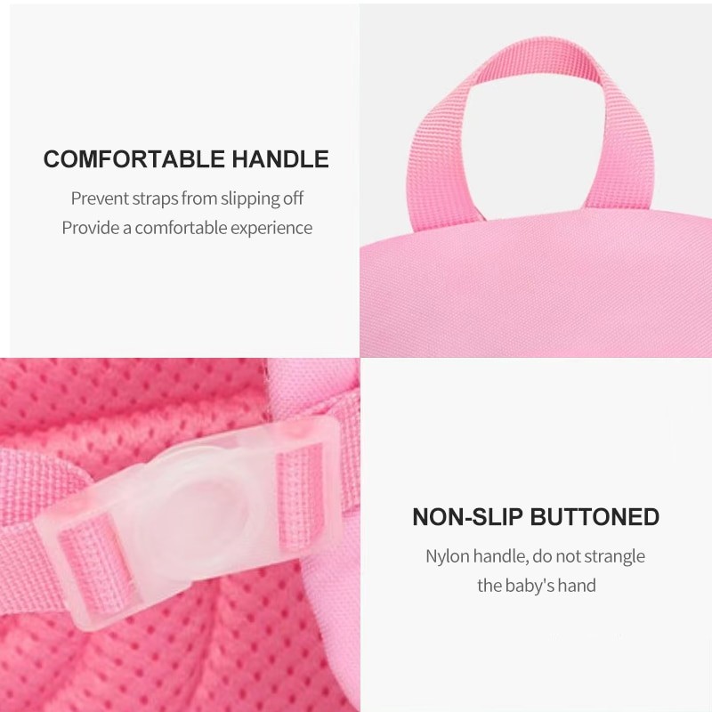 SUN EIGHT Toddler Backpack for Girls Kids Backpack Cute 3D Cartoon School Bag for Baby 1-5 Years