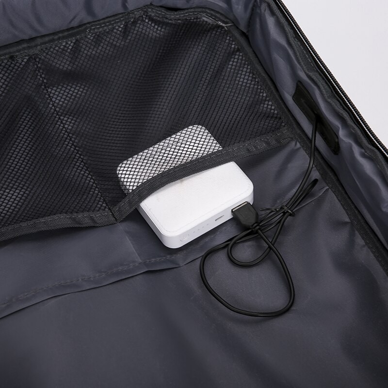 Men Simple Fashion Backpack Lightweight Texture Notebook School Bag Large Capacity Leisure Business Travel Backpack