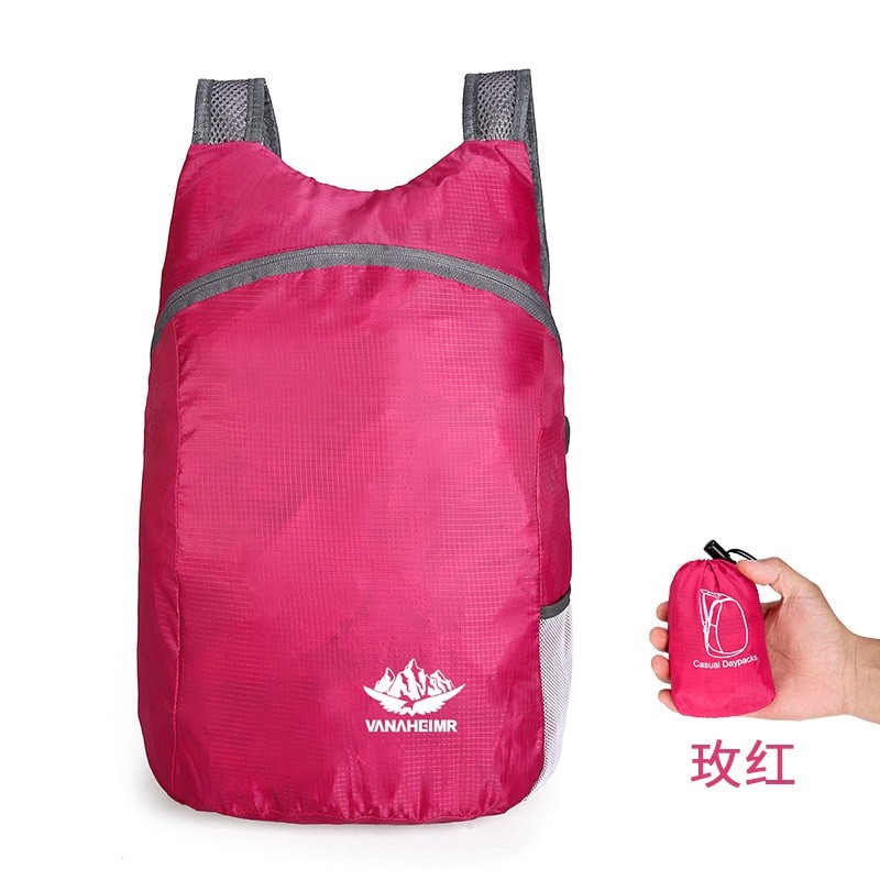 Men Women Traveling Bag Folding Bag Light Waterproof high-volume Movement Backpack Backpack Outdoor Travel