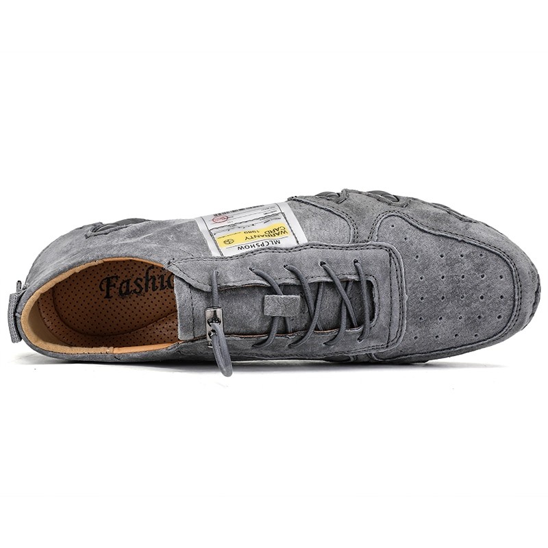 Super Breathable Casual Shoes Men Loafers Octopus Casual Summer Shoes Soft Driving Shoes Men Flats Walking Lace-Up Man Footwear