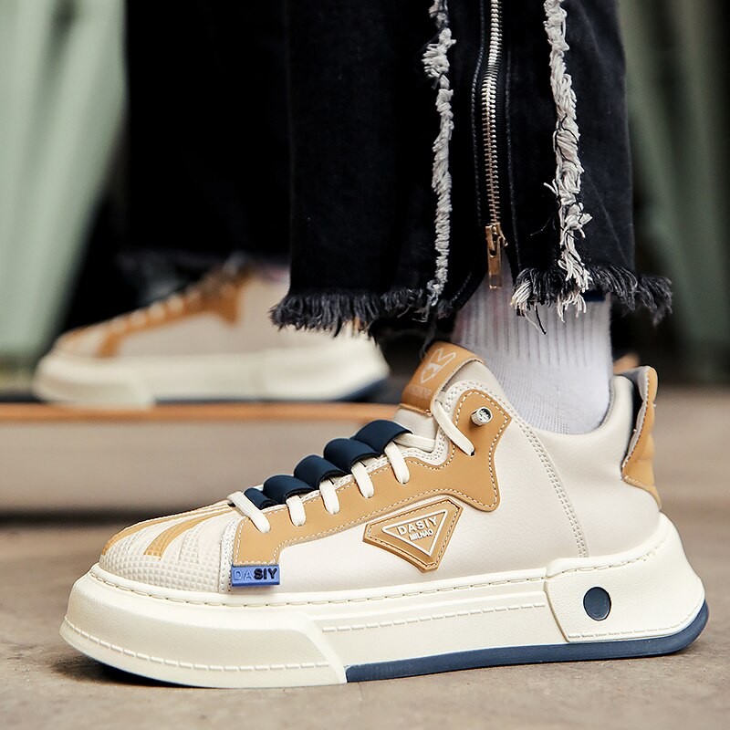 Men's Casual Sneakers Fashion Streetwear Hip Hop Shoes Men Platform Sneakers Luxury Designer Brand Male Trainers Zapatos Hombre